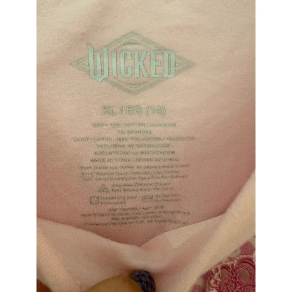 Wicked Glinda The Good Witch Pink Tutu Dress Girls XL 14 New 5UWP06PQDK
